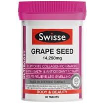 Swisse Ultiboost Grape Seed 14250mg 60 Tablets