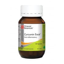 Oriental Botanicals Curcumin Excel 30 Capsules