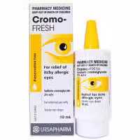 Cromo Fresh Preservative Free Allergy Eye Drops 10ml
