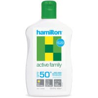 Hamilton Active Family Sunscreen SPF50 Plus Lotion 250ml