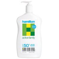 Hamilton Active Family Sunscreen SPF50 Plus Lotion 500ml