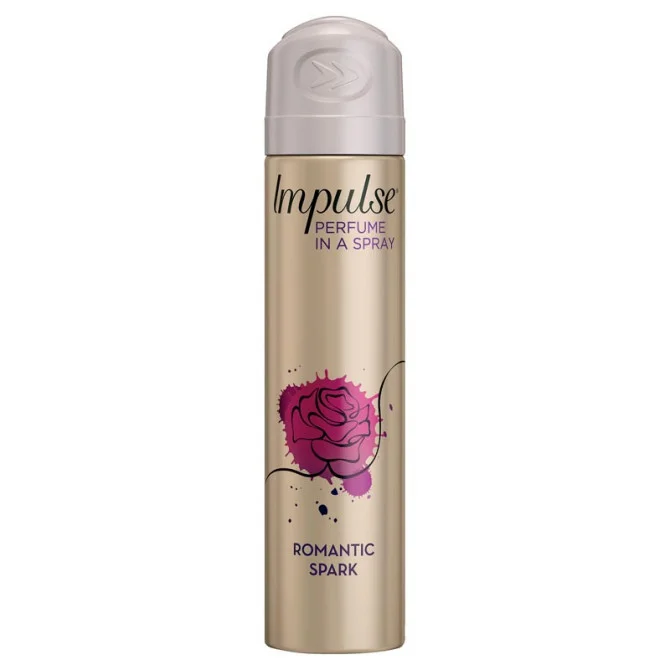 Buy Impulse Women Body Spray Aerosol Deodorant Romantic Spark 75ml Online