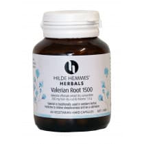 Hilde Hemmes Herbals Valerian Root 1500mg 60 Capsules