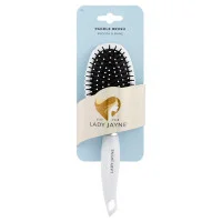 Lady Jayne White Nylon Ball Tipped Cushion Pad Brush