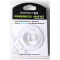 Perfect Fit Ribbed Ring Clear