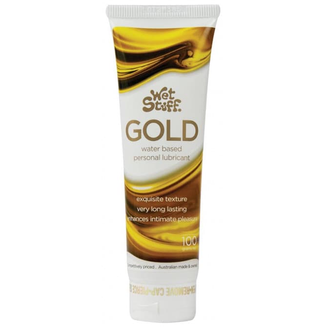 Buy Wet Stuff Gold Water Based Personal Lubricant 100g Online | Chempro  Chemists