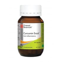 Oriental Botanicals Curcumin Excel 60 Capsules