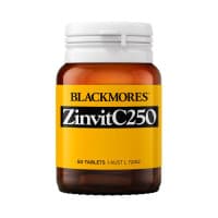Blackmores Zinc Vitamin 250 50 Tablets