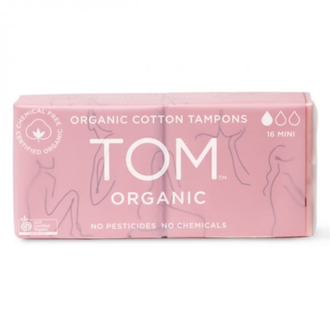 Buy TOM Organic Mini Tampons 16 Pack Online Chempro Chemists