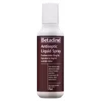 Betadine Antiseptic Liquid Spray 75ml
