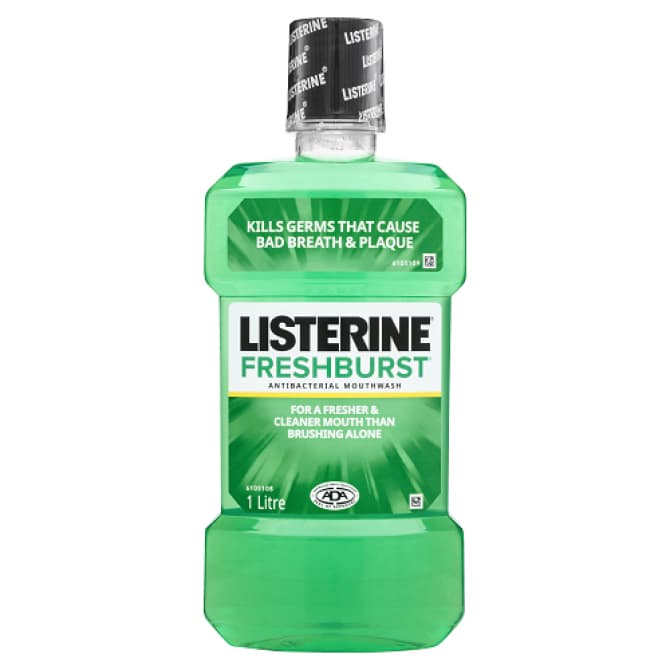 Buy Listerine Freshburst Mouthwash 1 Litre Online Chempro Chemists