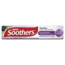 Allens Soothers Blackcurrant Flavour 10 Lozenges