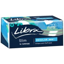 Libra Slim Tampons Regular 16 Pack