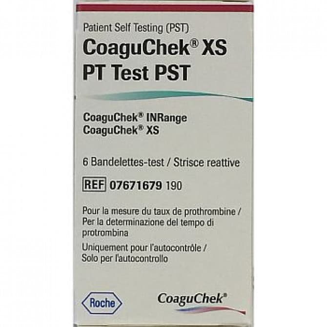 Buy CoaguChek® XS PT Test 6 Strips Online Chempro Chemists