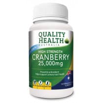 Quality Health Cranberry 25000mg 60 Capsules