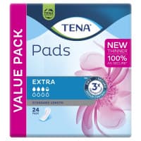 Tena Pads Extra Standard Length 24 Pack
