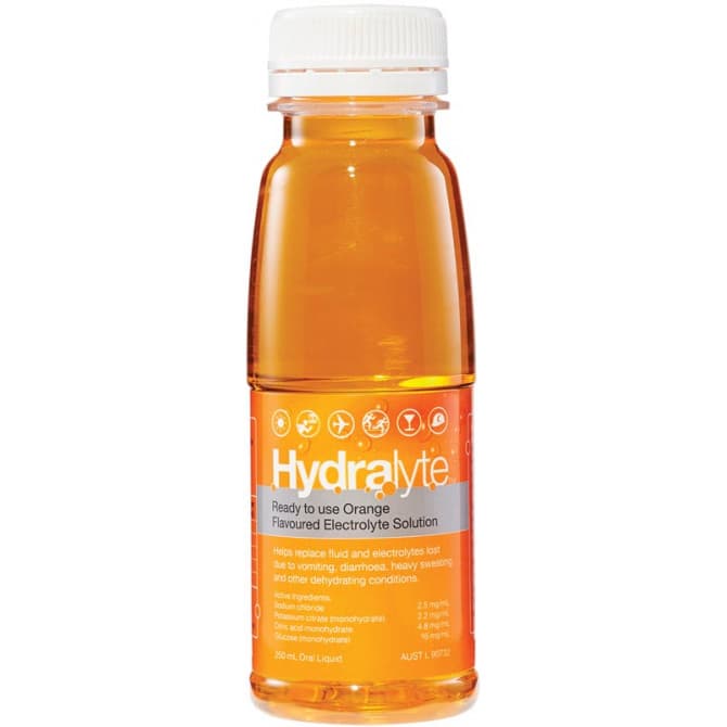 Buy Hydralyte Electrolyte Solution Orange 250ml Online Chempro Chemists