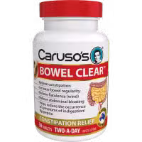 Carusos Bowel Clear 30 Tablets
