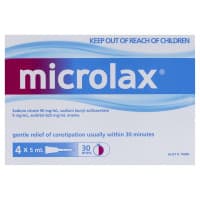 Microlax Enema 5ml X 4
