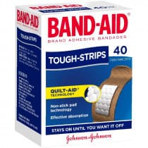 Band-Aid Tough Strips Regular 40 Pack