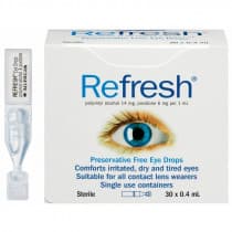 Refresh Eye Drops 0.4ml 30 Pack