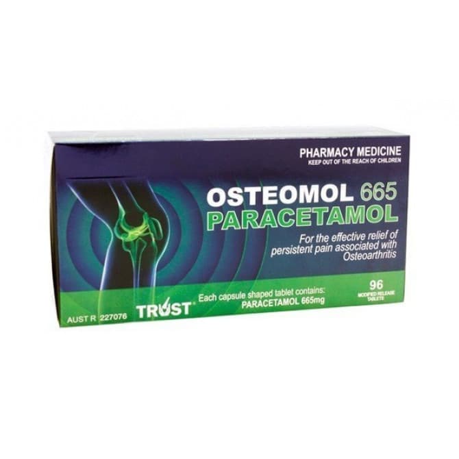 Buy Trust Osteomol 665mg Blister Pack 96 Tablets Online Chempro Chemists