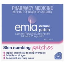 Emla 5% Patch 2 Patches