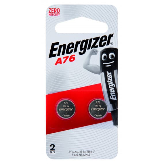 Energizer Miniature Alkaline A76 Batteries 2 Pack - Reliable Power at Chempro Online