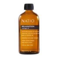 Natio Relaxation Massage Oil 200ml