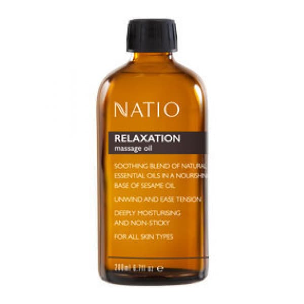 Buy Natio Relaxation Massage Oil 200ml Online Chempro Chemists