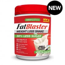 Naturopathica FatBlaster Shake 30% Less Sugar Vanilla 430g