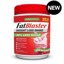 Naturopathica FatBlaster Shake 30% Less Sugar Raspberry Ripple 430g