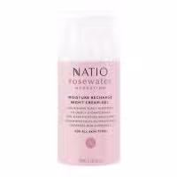 Natio Rosewater Hydration Moisture Recharge Night Cream-Gel 80ml