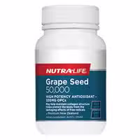 Nutra Life Grape Seed 50000 120 Capsules