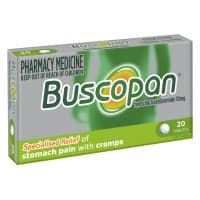 Buscopan 10mg 20 Tablets
