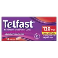 Telfast 120mg 10 Tablets