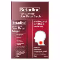 Betadine Concentrated Sore Throat Gargle 15ml