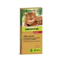 Drontal Cat Allwormer 6kg 2 Tablets