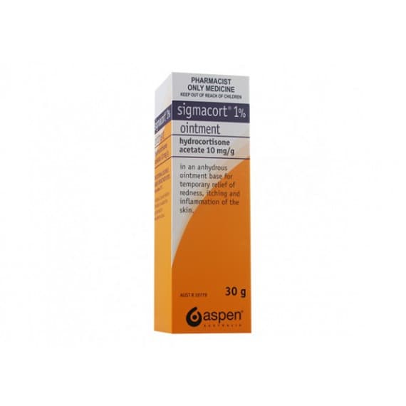 Sigmacort Ointment 1% 30g (S3)