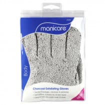 Manicare Charcoal Detox Exfoliating Gloves