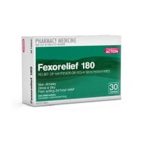 Pharmacy Action Fexorelief 180 30 Tablets