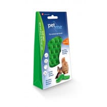 Pet & Me Silicone Pet Brush Green