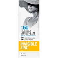 Invisible Zinc Face and Body Spf50 Plus 75g