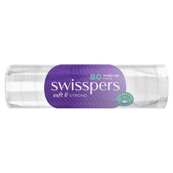 Buy Swisspers Make Up Pads 80 Pack Online Chempro Chemists