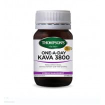 Thompsons One-A-Day Kava 3800mg 30 Tablets