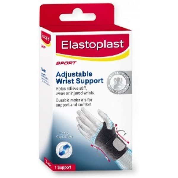 Buy Elastoplast Sport Adjustable Wrist Support Black Online Chempro