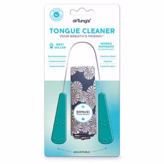 Buy Dr. Tungs Stainless Steel Tongue Cleaner Assorted Color Online Chempro AU