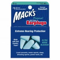 Macks Original Soft Foam Ear Plugs 5 Pair