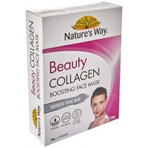 Natures Way Beauty Collagen Boosting Face Mask 25g 5 Pack