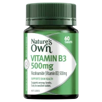 Natures Own Vitamin B3 500mg 60 Tablets